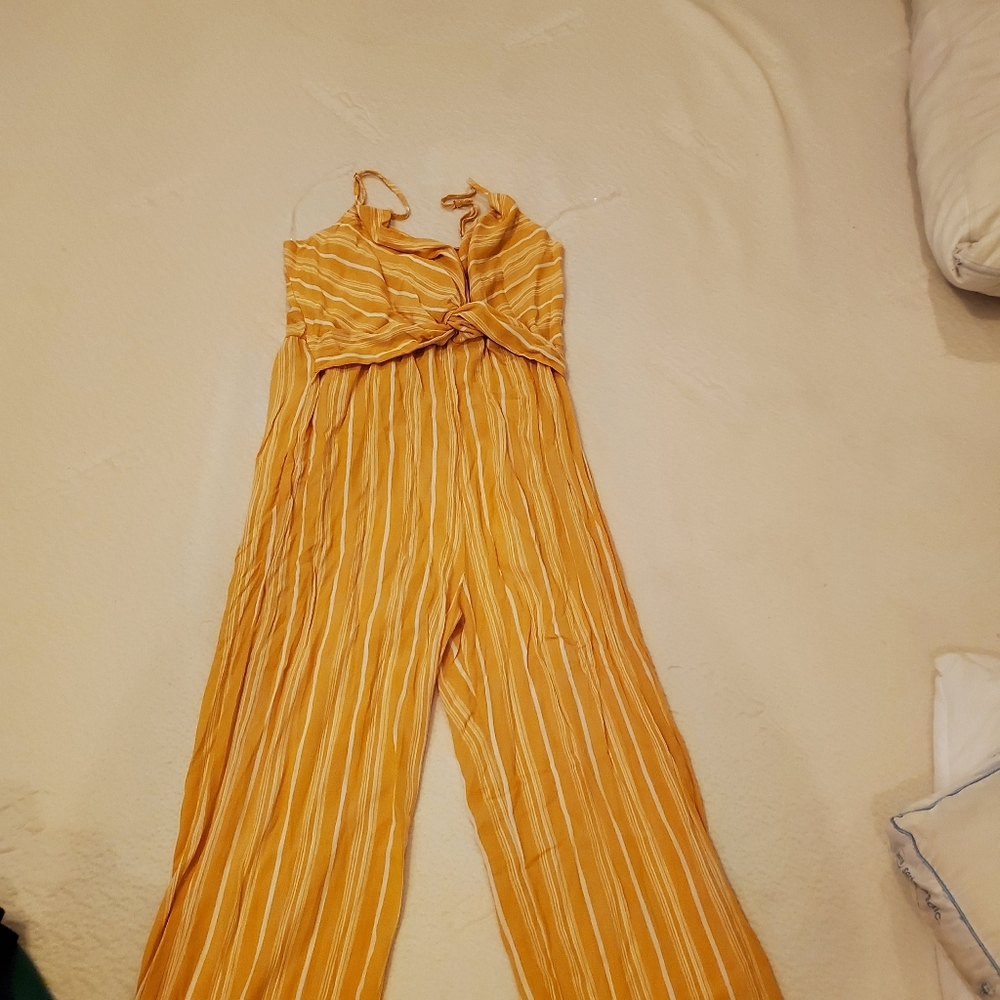 Yellow jumpsuit